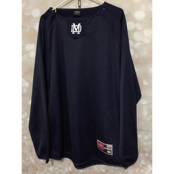 NEW Rawlings Jersey Navy Blue Size Large Unisex - Picture 13 of 13